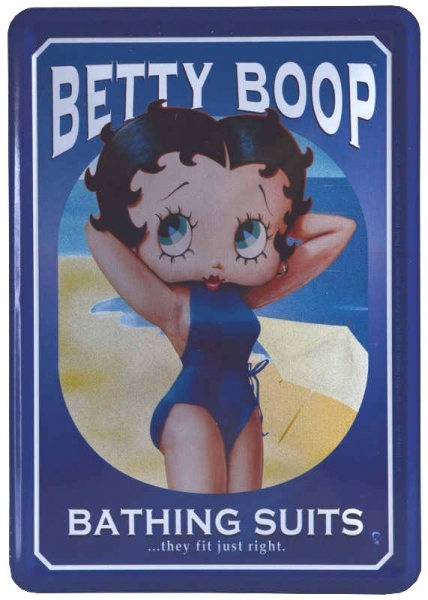 Nostalgic Art Blechpostkarte Betty Boop
